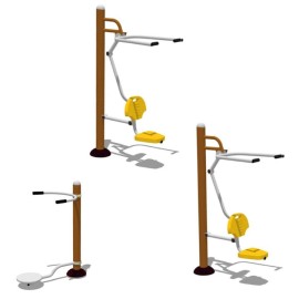 Conjunt "C" | Circuit d'Aparells Biosaludables d'Exterior